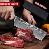 7 inch Santoku Chef knife Stainless Steel Kitchen Knife Multifunction Ultra Sharp Cleaver Imitate Damascus Pattern Cooking Tool