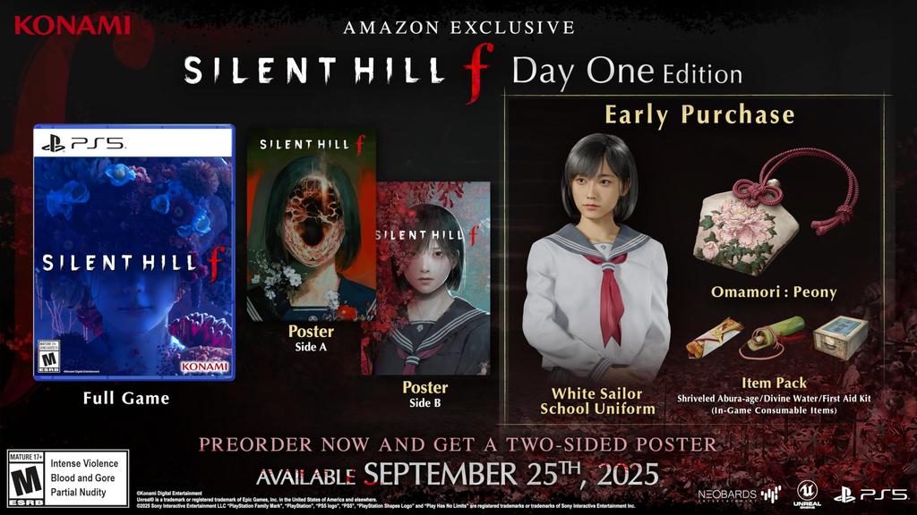 Silent Hill f North PS5 (Import version America) -