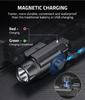 Richfire 1600 Lumens Pistol Gun Light Magnetic Rechargeable LED Strobe Lamp Compact Tactical LED Flashlight for 1913/GL Rail