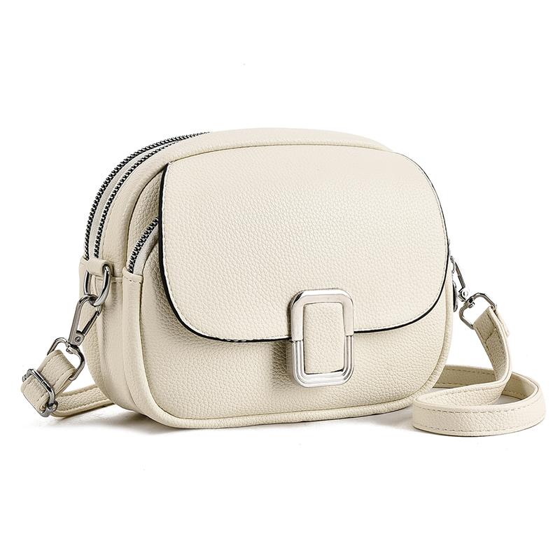 New Luxury Artificial Leather Handbag for Women Large Capacity Work Bag Adjustable Long Strap Shoulder Bag Crossbody Purse Gift