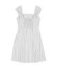 Ordinary Holiday Stripe Dress [White]