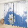 Landscape Curtain Cloth Bedroom Living Room Balcony Blackout Curtain Office Hotel Insulation Curtain