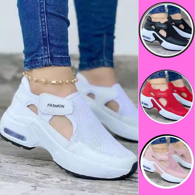 Women's Black Sports Shoes Size 8 Lights Sneakers Teenage Women Sport