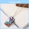 Demon Slayer Kimetsu No Yaiba With Zinc Alloy Pendant For Anime Fans