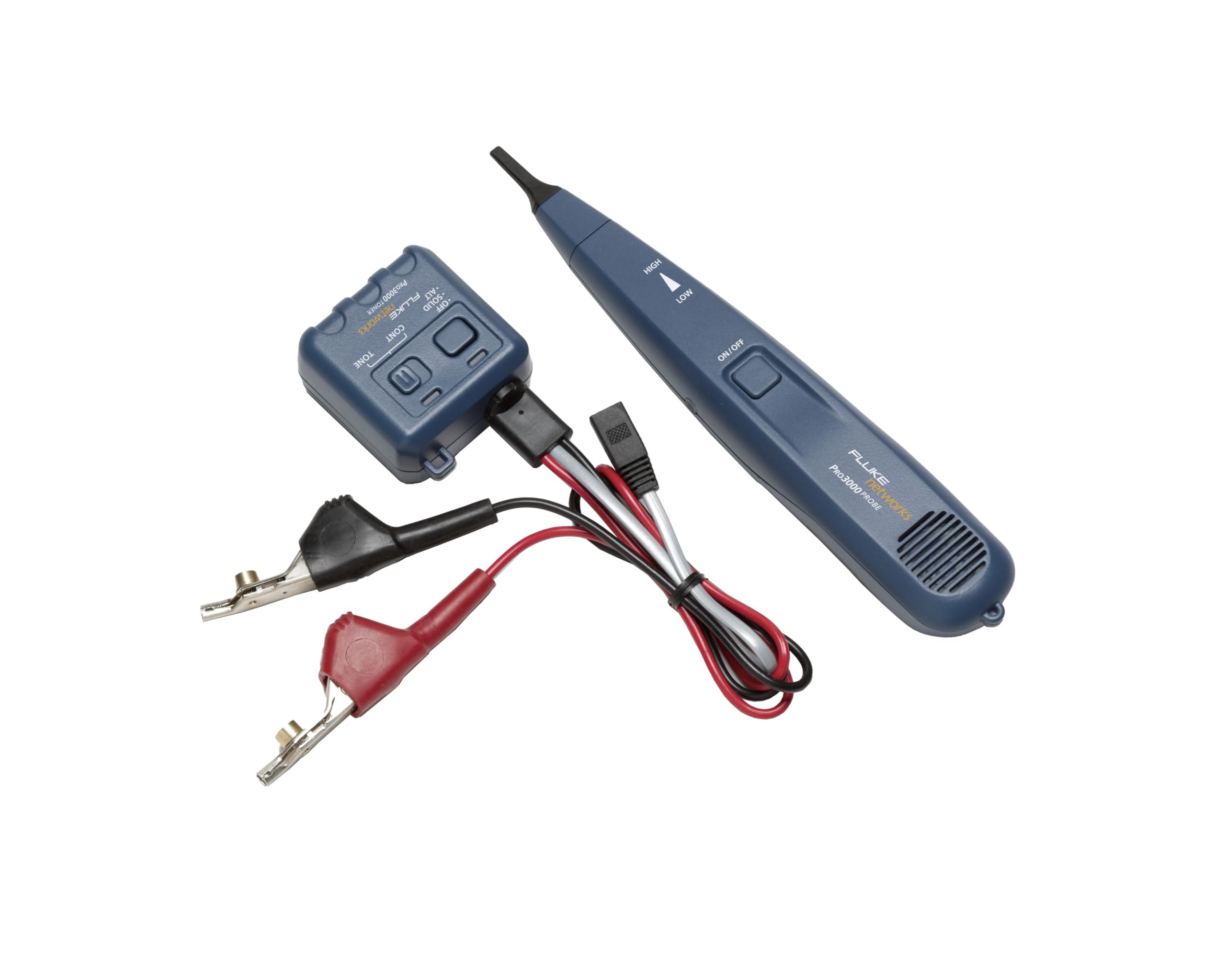 

Fluke Networks Pro3000 Analog Tone and Probe Kit 26000900 [Genuine]