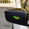 Car Side Mirror Decal - Scary Eye Reflective Decal Mirror Cover - 2 x
