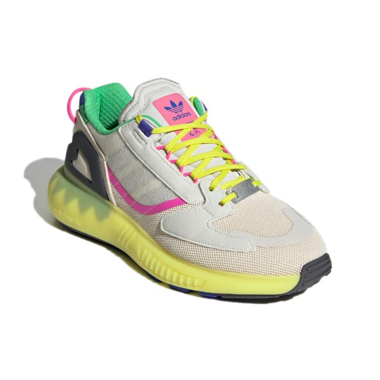Adidas Zx 5K Boost Wonder White Acid Yellow Women's GV7704