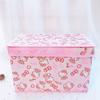 Cartoon Fabric Storage Organizer With Hello Kitty Kuromi Print Design For Living Room And Dorm Use