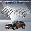Chrome Silver Car Accessory Door Handle Cover Trim Paste Style For Volvo Xc60 UZ Xc90 590 90 2018
