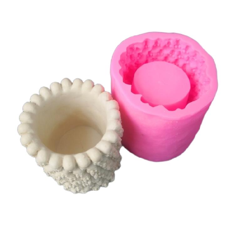 Skull Flowerpot Silicone Mold Keychain Resin Epoxy Craft Polymer Clay Craft