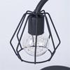 LED Iron Art Shape Lamp Warm Light Home Decoration Ornament Night Light for Bedside