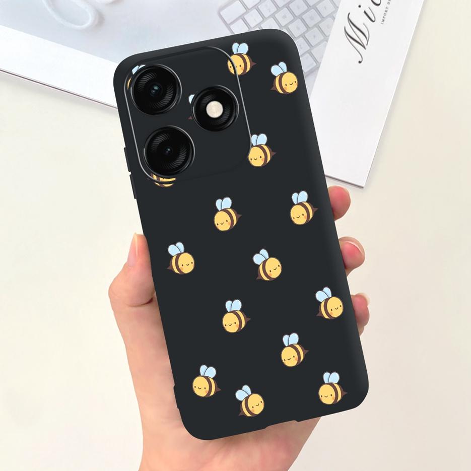 For Tecno Spark 20 Case Spark 20C BG7n Prety Girls Butterfly Painted Phone Case For Tecno Spark 20 Pro Spark20 C Soft TPU Fundas