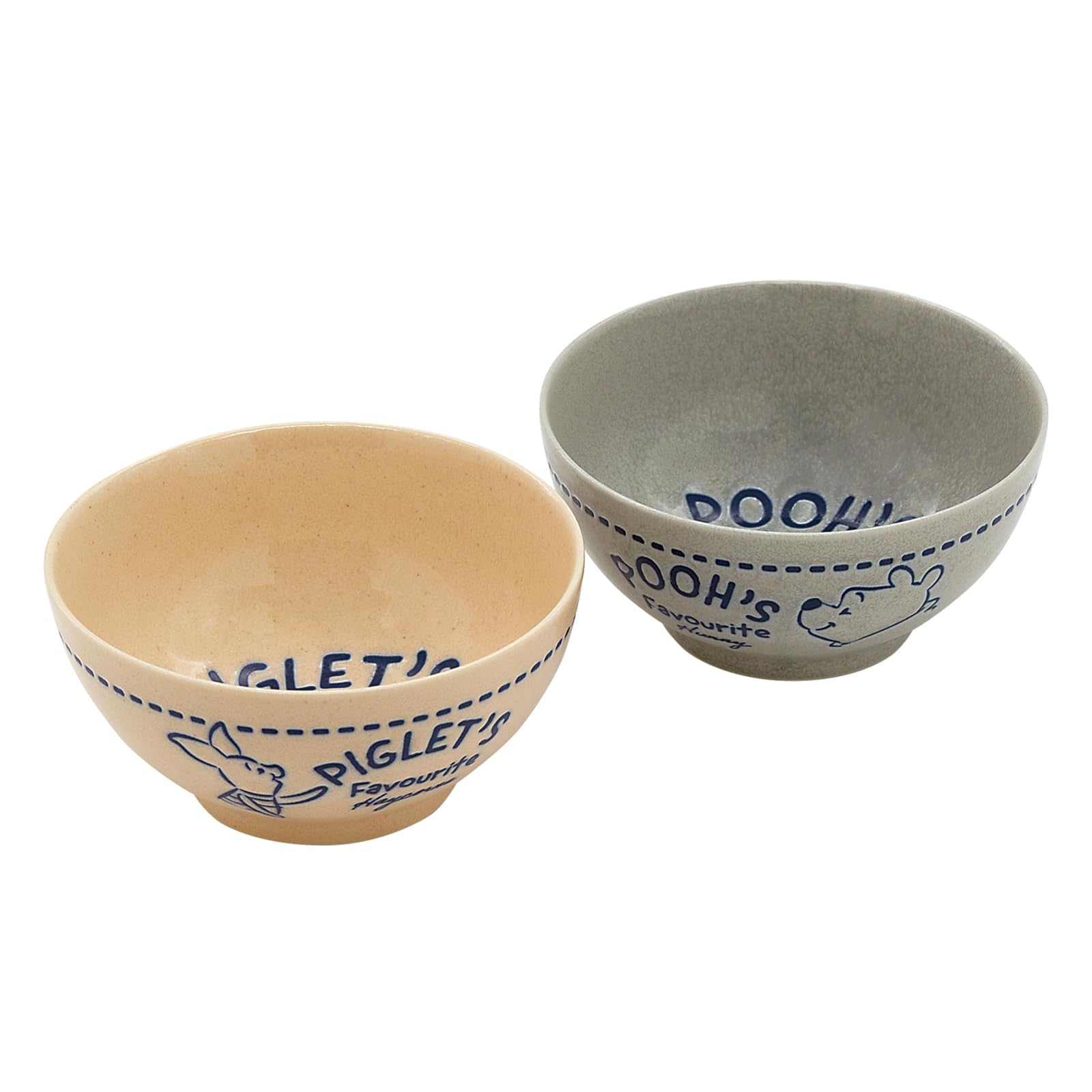 

Sango Toki Disney the Pooh and Piglet Pair Set for Dishwasher and Microwave Love to Made in Winnie Pooh Bowls, 2, Approx. 14cm, Safe, Glow, Japan,