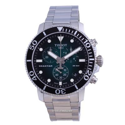 Reloj de Hombre T-Sport Seaster 1000 Cronógrafo Diver's Cuarzo T120.417.11.091.01 T1204171109101 300M