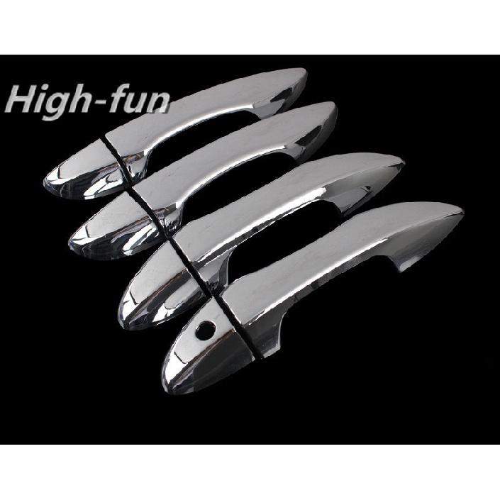 

FUNDUOO новый хромированный чехол на дверную ручку автомобиля + наклейка на чашу для Toyota Corolla 2014 2015 2016 2017 автомобиля