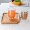 Egg-Shaped Double-Layer Glass Coffee & Tea Cup with Handle, Anti-Scald Design
