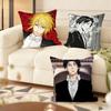 Anime M-Moriarty Der Patriot Kissenbezug Weicher Kurzer Plüsch Kissenbezug Glatte Gemütliche Textur Ästhetisches Kissenbezug Heimdekoration