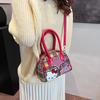 Delicate Plaid Ins Bag Female Cute Kitty Fashion Handbag High Value New Commuter Change Bag Messenger