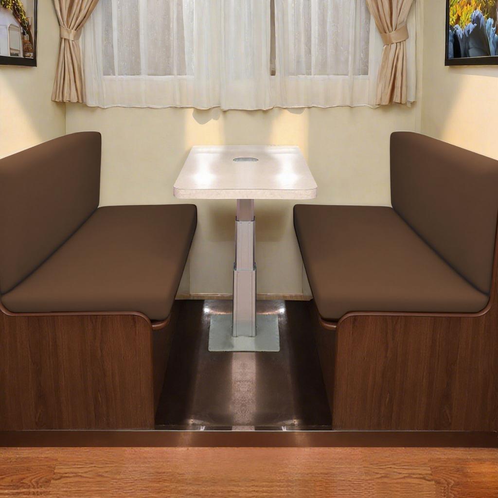 

Solid-color RV dining chair covers, elastic armless sofa covers and elastic camping car chair covers M-2pcs