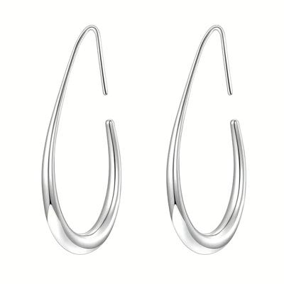 Huitan Mode Goldfarbene Damen-Hochzeitsohrringe Luxuriöse und Edle Ohrringe Damen-Partyschmuck