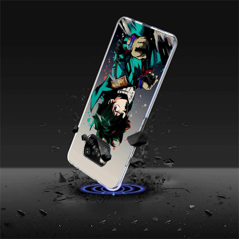 My Hero Izuku Deku Phone Case For Xiaomi Poco X7 X6 X5 Pro F7 Ultra Redmi 15C 15 13C 13 12C 12 10 10A 10C 9 9A 9C 9T Cover Poco