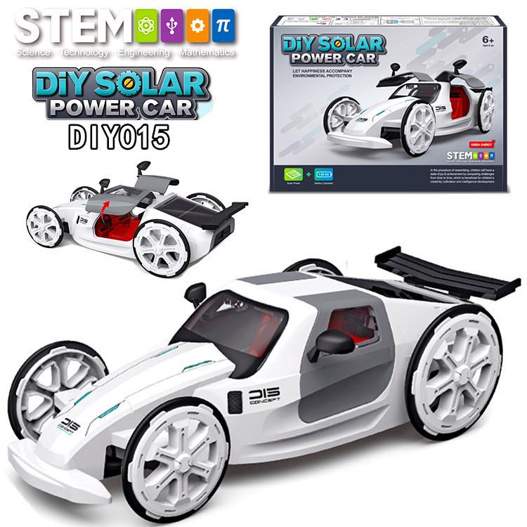 Solar-Powered Mechanical Dog & Cow Educational Toy Kit for Boys Ages 8-9