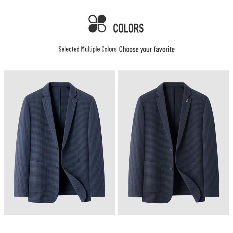 MONTAGUT Men's Long-Staple Cotton Business Casual Suit