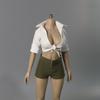 HAMRETHYPPZ 1/6 Scale Costumes for 1/6 Scale Figures, Female Band Shirts, Gal Tops, and Sexy Outfits (Body, Head, and Shoes Not Included)
