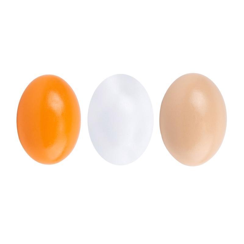 Unfertige, bemalte Holz-Imitationseier, Bastelideen, Lernspielzeug für Kinder, Geschenkidee, Osterdekoration