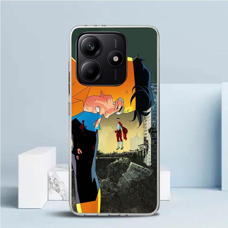 Cool I-Invincible Soft Cover for Xiaomi Redmi Note 15 14 13 12 Pro Plus Phone Case 14S 11S 11T 11E 10S 10 4G Pattern Shell Redmi