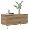 Coffee Table Artisan Oak 90 X 44.5 X 45 Cm Wood Based Material