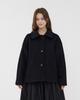 Levhearted Mellow Half Wool Coat - Navy