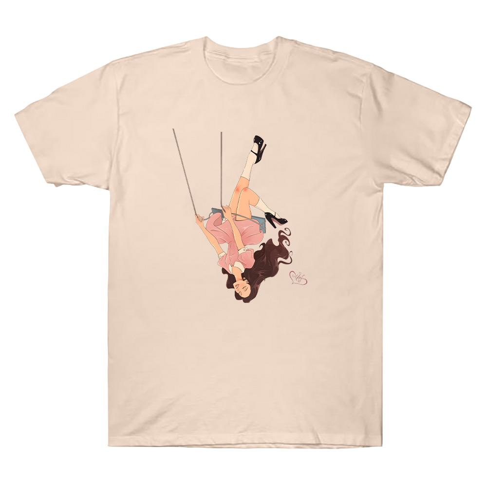 Olivia You Seem Pretty Sad for A Girl So In Love Cartoon Print T-shirt Women Men Cotton Tees Summer Comfortable Top