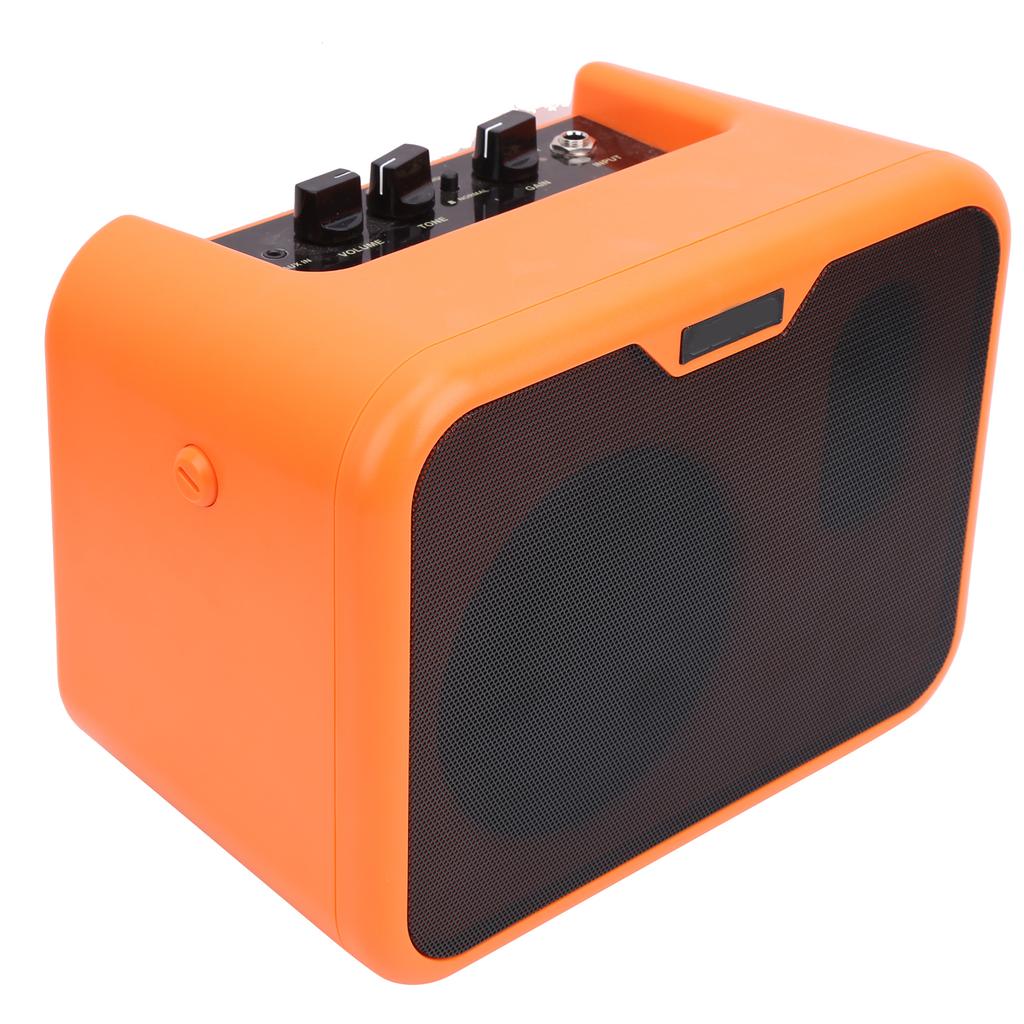 Portable Speaker Sound Box Acoustic Amp Dual Channel for Wooden Folk Guitar 110‑240V