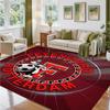 Tappeto in Velluto Cristallo Design Feyenoord Tappetino Decorativo Morbido per Camera da Letto Ingresso