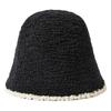 Small Face Retro Fair Island Knitted Wool Hat Women's Autumn and Winter Versatile Hat Thermal Head Hat Cold Hat