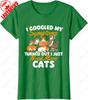 I Just Need More Cats Oneck Printed Unisex Tops Cat Lover Kitten Owner Kitty Cotton TShirt Funny Lovely Creative Trend Unisex Tee