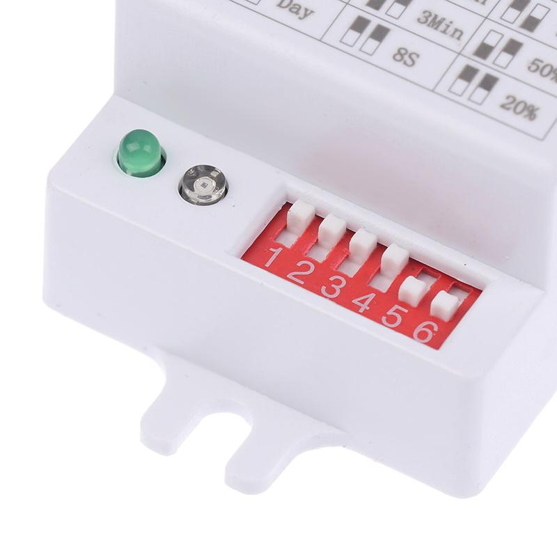 1/2 Buc 5.8Ghz Senzor Radar cu Microunde Comutator Senzor de Lumină LED Modul Comutator Multi-Reglabil Detector de Mișcare Corporală