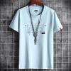 Manga Oversize Men Loose Tee Tops Fashion Goth 3D Print Men's Short Sleeve T-shirt Summer New Male Casual Tshirt
