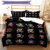 3pcs UFO Robo Grendizer3 pattern bedding set duvet cover set includes duvet cover &pillowcases, perfect all season bedroom decoration & gift