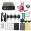 Complete Tattoo Machine Kit Tattoo Power Supply Practice Pigment Practice Skin Repair Cream Set