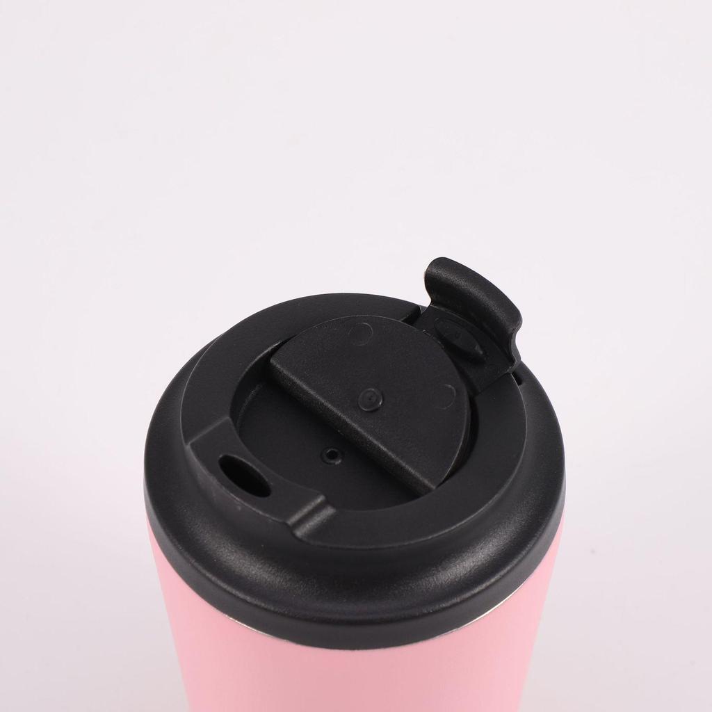 Luxury Stainless Steel Insulated Travel Coffee Mug - Double Layer, Portable for Car and Office