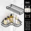 LIEI Punch-Free Bathroom Corner Shelf