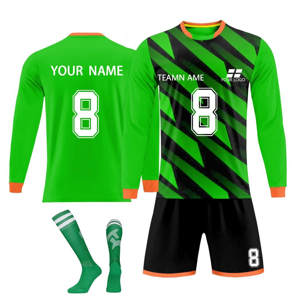 Kit de camisas personalizadas masculinas meninas com número de nome camisas de futebol personalizadas para meninos terno de treinamento