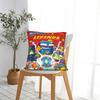 SuperThings Cartoon Square Pillowcases Home Super Zings Kindergarten Cushion Cover Creative Home Decoration Pillowcase 45*45