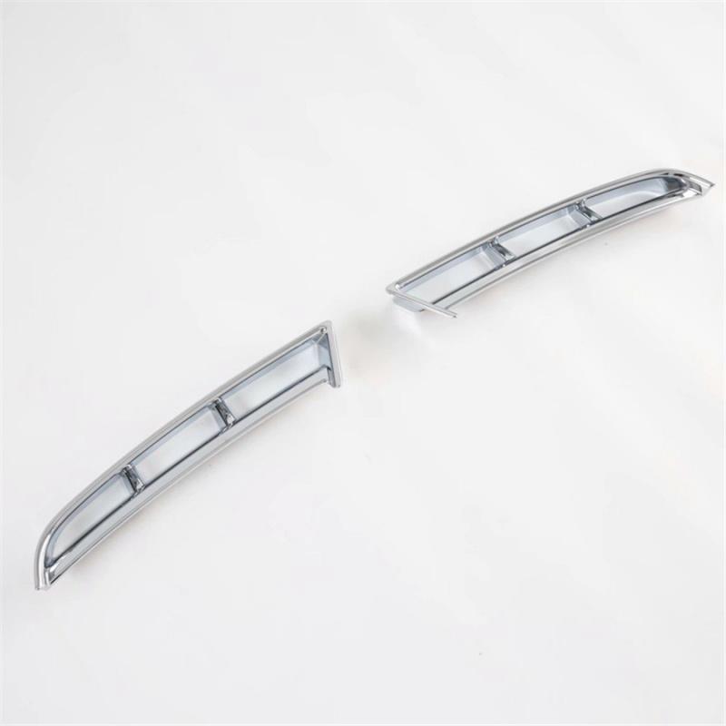 Chrome Front fog Lights, Bumper Pads for hyundai tucson 2021, accessory