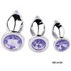 G-Spot Rear Garden Metal Butt Plug: Unisex Adult Flirting Toy