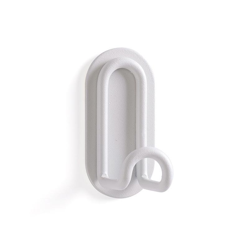 Pink Purple Wall Hook Punch-Free Bathroom Kitchen Storage Hook Door Hanger Self Bag Hat Rack Key Holder Hardware Hook Home Decor