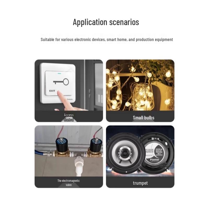 Wireless DC Relay Module with 2 Remote Controls