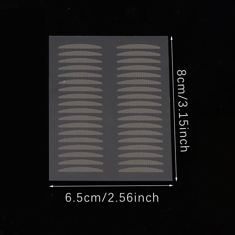 Adhesivo invisible para párpados dobles, cinta de encaje para levantar los ojos, cinta de gasa transparente con encaje, pegatinas autoadhesivas, herramientas para cintas para los ojos